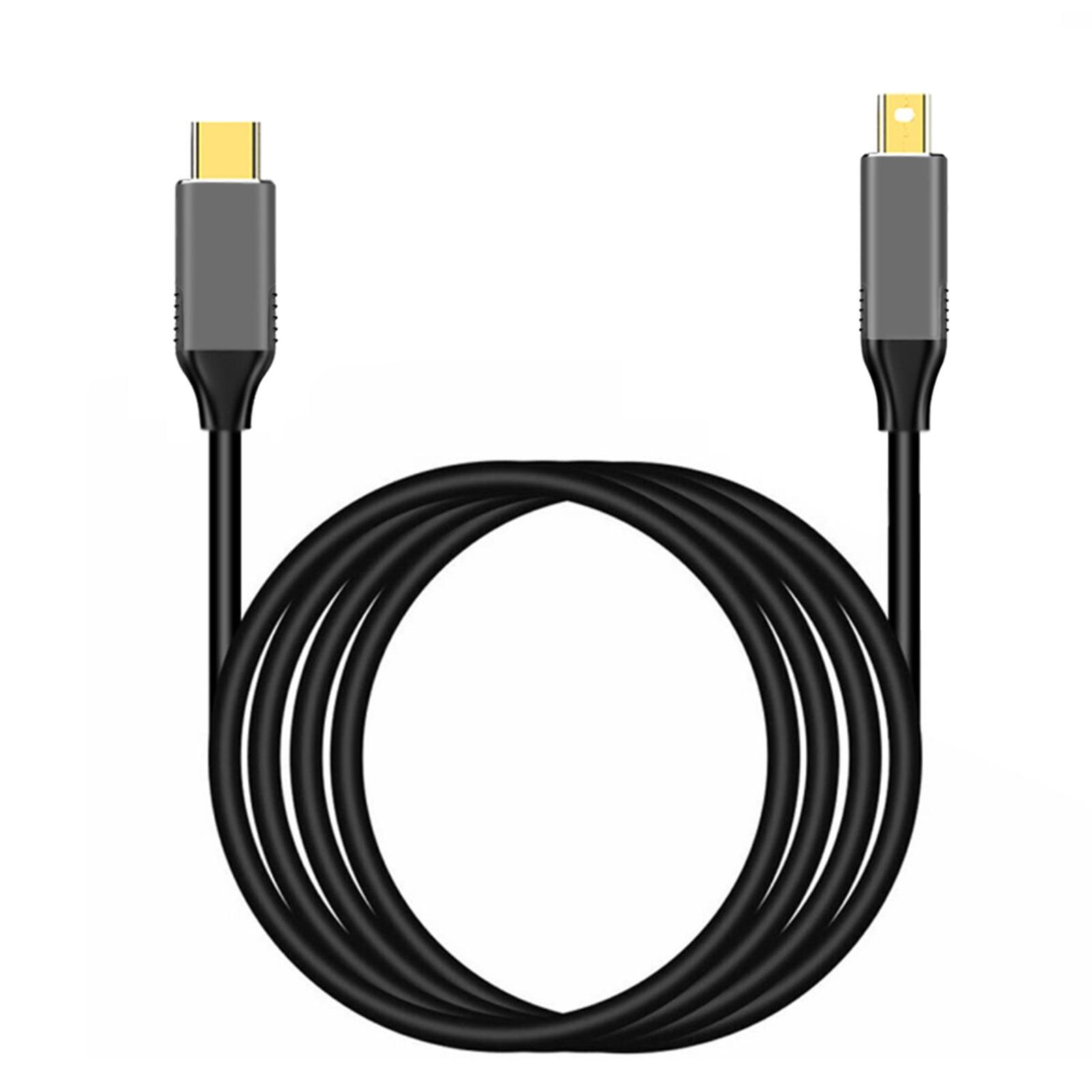 USBC-̴ ÷ Ʈ ̺, 6Ft USB Ÿ C Ʈ 3-̴ DP ڵ 4k ǿ ޴ ̺